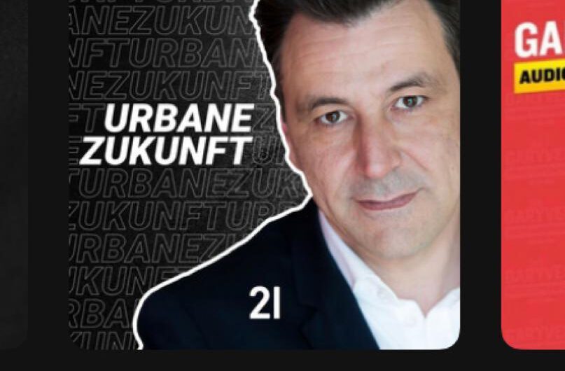 Neues Cover für Podcast „Urbane Zukunft“